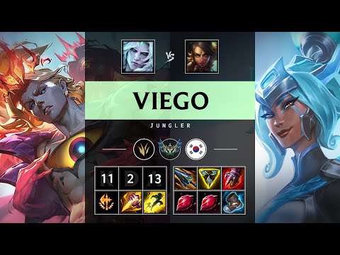 Viego Jungle vs Nidalee: Godlike - KR Challenger Patch 14.16