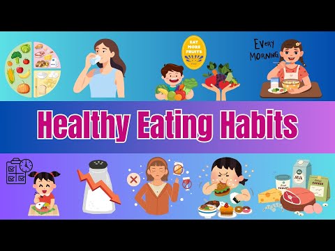 Healthy Eating Habits for Kids | Fun Nutrition Tips for a Strong & Happy Life | Kids Video Lesson