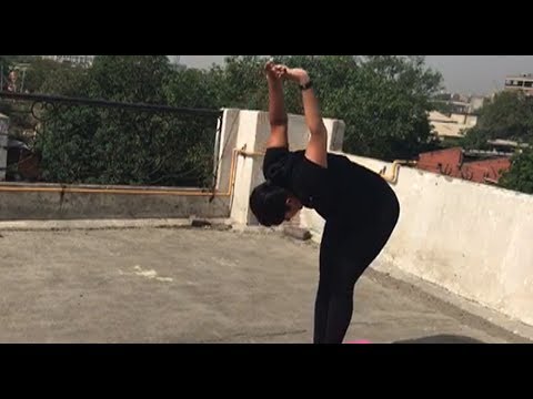 International Day of Yoga 2017 - Video tutorial of Dwikon asana