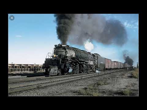 Big Boy Steam Locomotives - "Giants" of The Rail