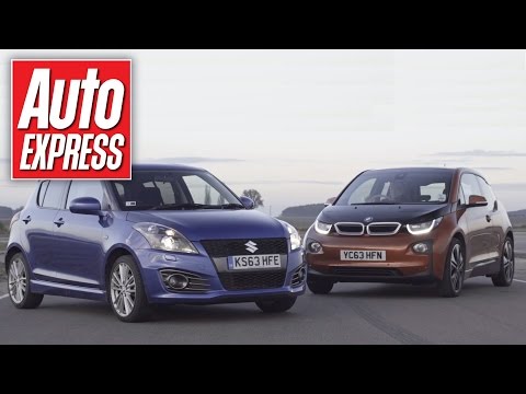 BMW i3 vs Suzuki Swift track battle