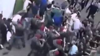 Police Destroy Russian Hooligans