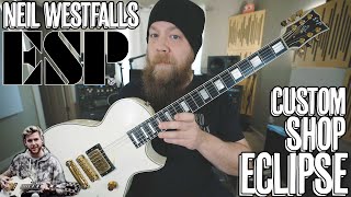 Video thumbnail for Neil Westfall's Custom Shop ESP Eclipse! by Riffs, Beards & Gear