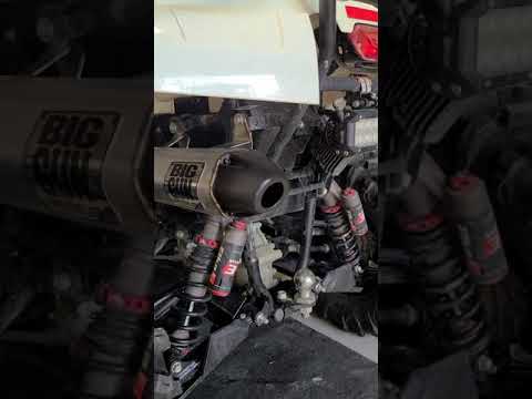 BigGun Exhaust is Smoking Brute Force 750 ATV #shorts #atv