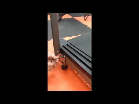 Сборка беговой дорожки AMF 8612RP