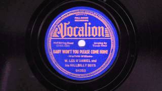 BABY WON'T YOU PLEASE COME HOME