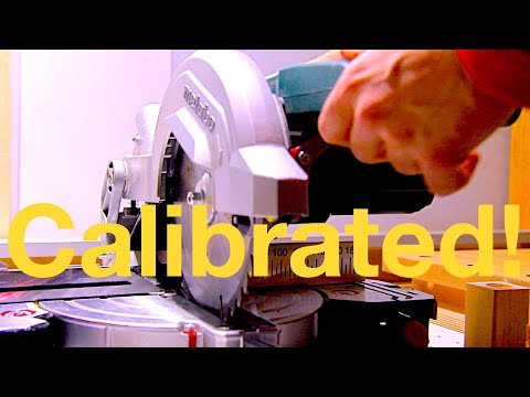 Metabo KS 216 M Mitre Saw   Calibrated!