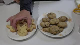 手作り クッキー 型抜き チョコチップクッキー 娘と妻が作りました‼︎