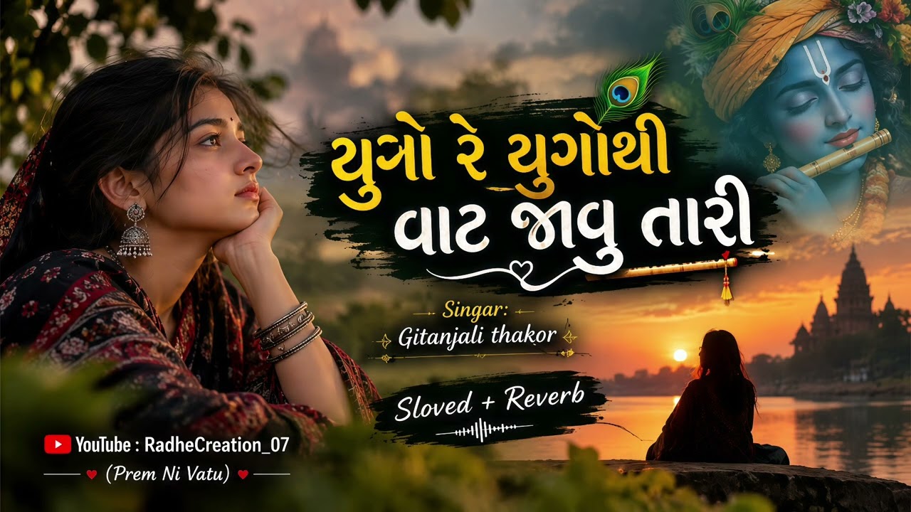 યુગો રે યુગો થી વાટ જોવું તારી ❤️|Gitanjali Thakor|Gujarati LoveSong🎶|Gujarati Song 2026💞
