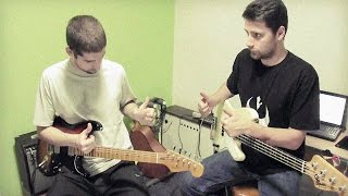 Video thumbnail for 1996 Squier Precision Bass (50th Aniv.) VS H-H Stratocaster by Dusan Calic