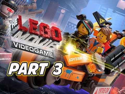 The LEGO Movie Videogame Walkthrough Part 3 - Backstreet Breakout (PS4 XBOX ONE Gameplay)