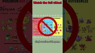 Your favorite Pokémon Game SUCKS!  #pokemonchannel #pokemon