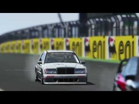 AC • Mercedes Benz 190 evo II DTM@Sachsenring 60fps • EL