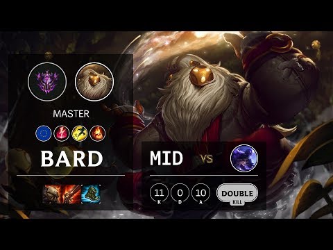 Bard Mid vs Ryze - EUW Master Patch 10.6