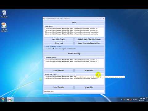 Validate Multiple XML Files Software