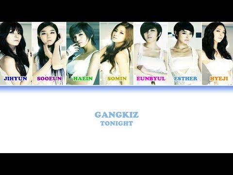 Gangkiz - Tonight [Color Coded Lyrics (Han/Rom/Eng)]