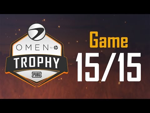 ESWC OMEN Trophy : PUBG - Game 15/15