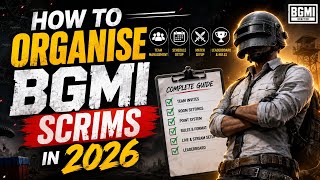 Organize BGMI Scrims on Android — Step-by-Step Guide & Transcript