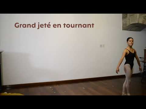 Grand jeté en tournant