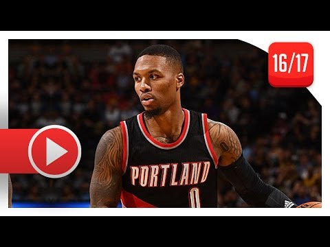 Damian Lillard Full Highlights vs Nuggets (2016.10.29) - 37 Pts, 7 Ast, DAME TIME!