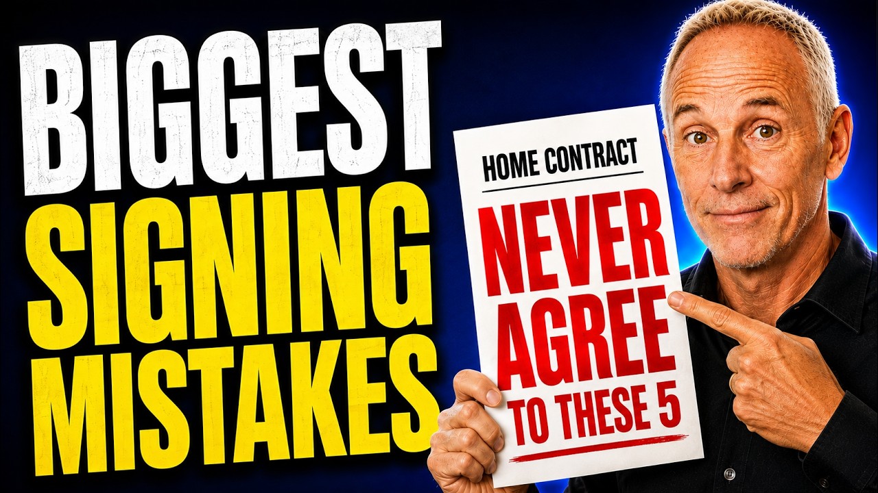 First-Time Buyers: NEVER Agree to these 5 Contract Terms!