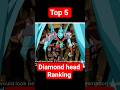 Top 5 Diamond Head Designs