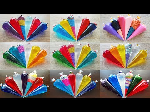 1 Hour Slime Piping Bags Compilation - Satisfying and Relaxing
