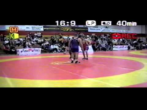 2008 Senior Greco National Championships: 96 kg Mark Chesser vs. Nico Jacobs