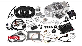 Terminator Stealth EFI 4bbl Throttle Body Fuel Injection System Master Kit - video thumbnail 4