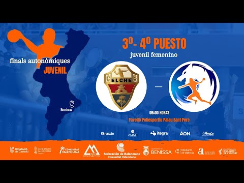 📺🤾🏼‍♀️ Finals Juvenils - 3r i 4t lloc | Atticgo BM Elche 🆚 Grupo Usa Handbol Mislata