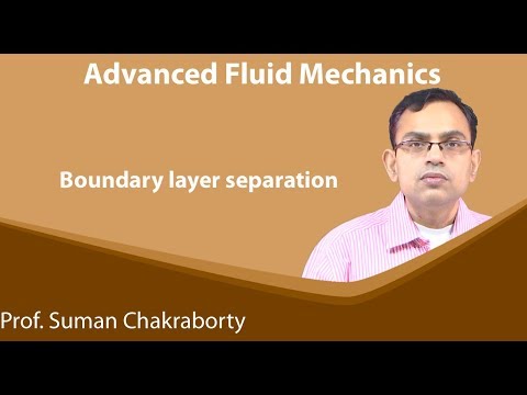Lecture 41 : Boundary layer separation