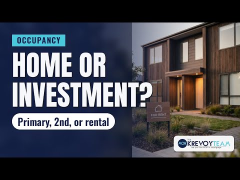 Lesson 19: Primary Residence vs. Second Home vs. Investment Property
