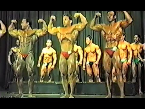 NABBA Mr. Universe 1984 - Comparison Posing