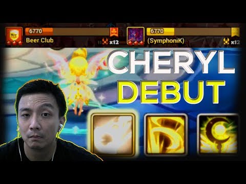 Cheryl DEBUT G3 Siege Battle VS SymphoniK and Beer Club - isengdudegame Summoners War