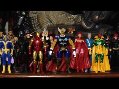 Hasbro 80th Thor and Toy Biz Beta Ray Bill size comparison