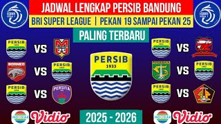 Download lagu JADWAL LENGKAP PERSIB BANDUNG BRI LIGA 1 2025/2026 PEKAN 19 - 20 - 21 - 22 - 23 - 24 - 25 mp3 Download lagu JADWAL LENGKAP PERSIB BANDUNG BRI LIGA 1 2025/2026 PEKAN 19 - 20 - 21 - 22 - 23 - 24 - 25 mp3