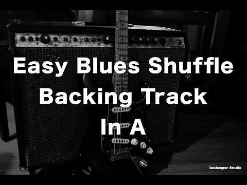 Easy Blues Shuffle In A - 120 Bpm