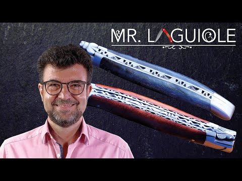 Laguiole-Taschenmesser: Unterschied 1 Platine und 2 Platinen am Beispiel von Laguiole en Aubrac