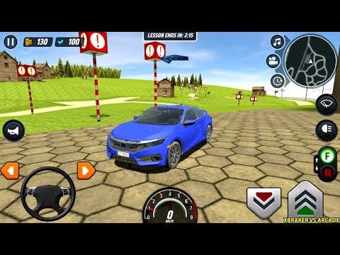 Car Driver’s License Course - New Blue Car Sports Cupe Unlocked - Best Android Gameplay #7