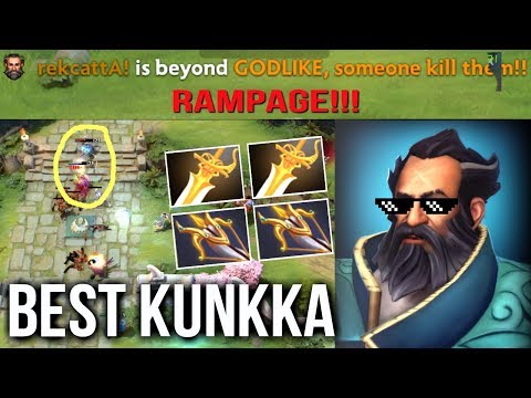Attacker Best Kunkka Dota 2