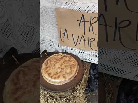 Arepa gigante en Guayatá Boyacá