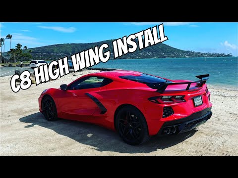 C8 Corvette High wing and z51 install guide. Step by step