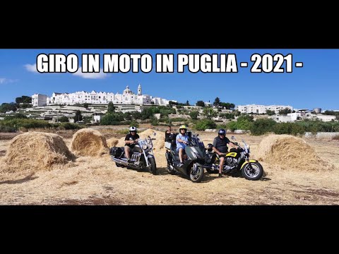 GIRO  IN MOTO PUGLIA 2021