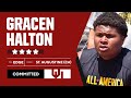 4-star Edge Gracen Halton makes college COMMITMENT | National Signing Day | CBS Sports HQ