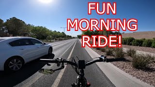 Las Vegas Ebike Ride (Summerlin area) on the HAOQI Leopard Pro Fat Tire e bike.