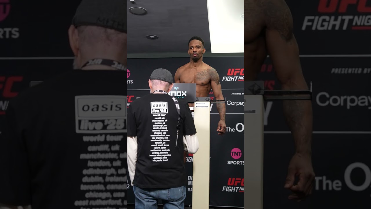 UFCファイトナイト・ロンドン公式計量⚖️モフサル・イヴロイエフ✅️146lbs｜レローン・マーフィー✅️145lbs｜ #UFCLondon📅3月22日（日）⏰️プレリム2時｜メインカード5時