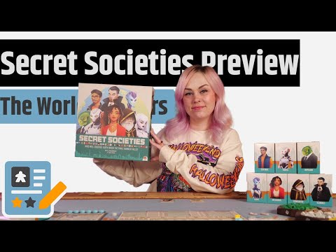 Secret Societies Preview - Power Is Bought, Not Conquered