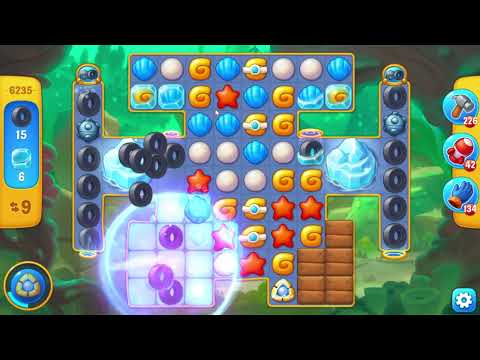 Fishdom 6235 Level - 17 moves - NO BooSTERS