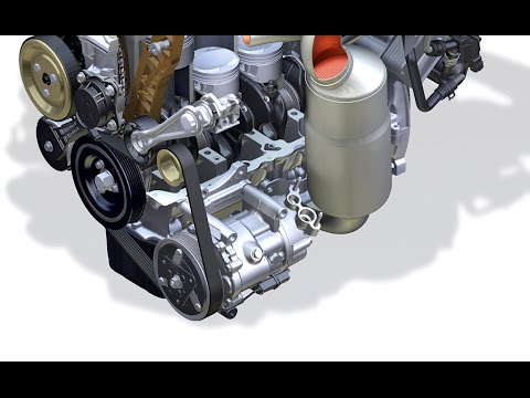 замена ремня агрегатов пежо 408 дизель