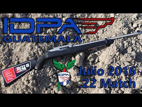 IDPA GT Match - .22 Rifle Match - Julio 2016